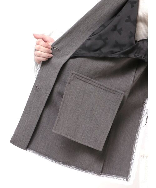 merry jenny（メリージェニー） ジャケット テーラードジャケット lace