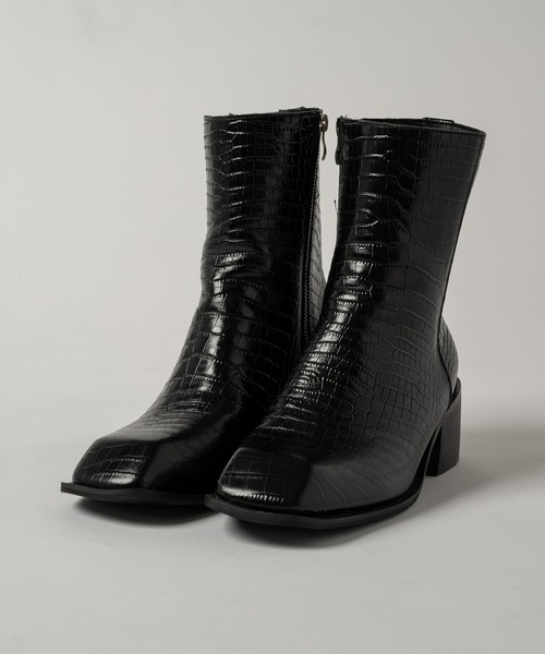 「soerte」 ブーツ 41 ブラック メンズ_画像5