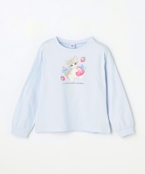 ANY（エニィ） tシャツ 「Strawberry Collection」アートプリント 長袖