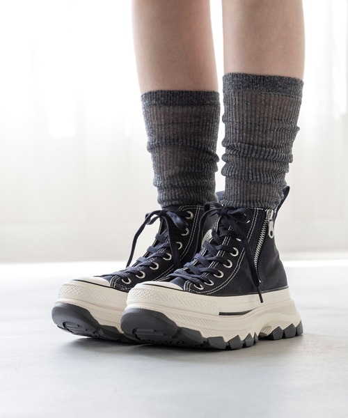 【新品未使用】Converse ブラック ハイカットスニーカー　サイズ5 コンバース CONVERSE オールスター キャンバス ハイカット レディース