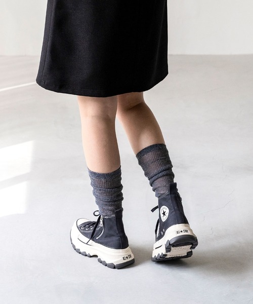 【新品未使用】Converse ブラック ハイカットスニーカー　サイズ5 コンバース CONVERSE オールスター キャンバス ハイカット レディース