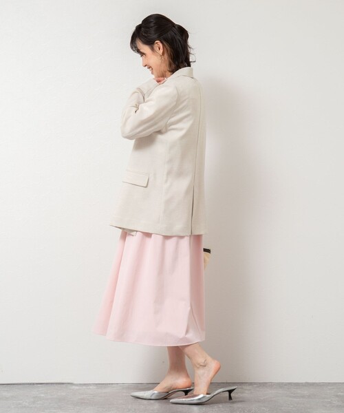 NOLLEY'S（ノーリーズ） フレアスカート 38 ホワイト レディース