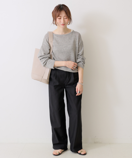 「Spick & Span」 カーゴパンツ 38 ブラック レディース_画像2