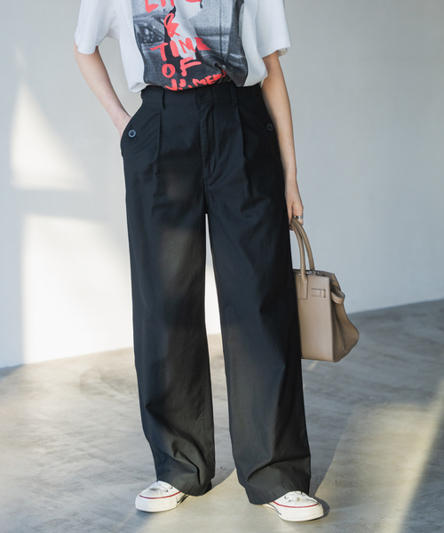 「Spick & Span」 カーゴパンツ 38 ブラック レディース_画像4