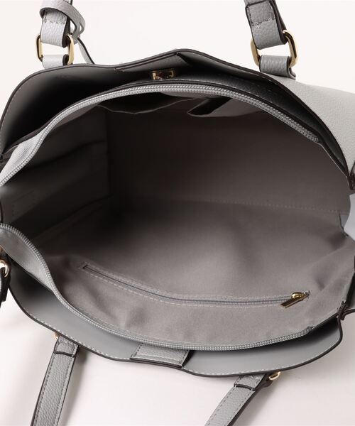 「Bermosa」 2WAYバッグ FREE グレー レディース_画像7