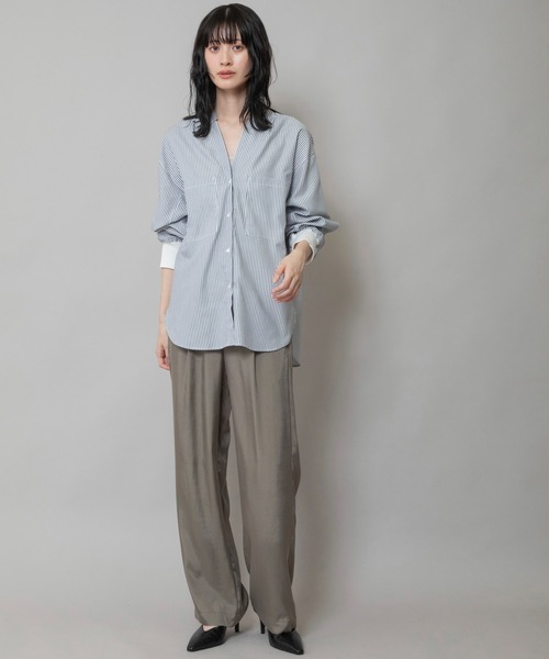 「Munich」 長袖ブラウス FREE ホワイト レディース_画像2