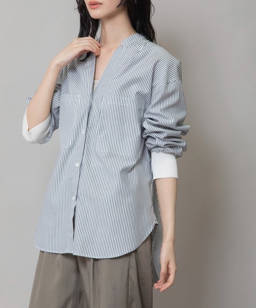 「Munich」 長袖ブラウス FREE ホワイト レディース_画像6