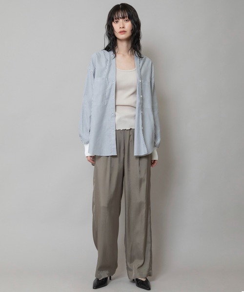 「Munich」 長袖ブラウス FREE ホワイト レディース_画像7