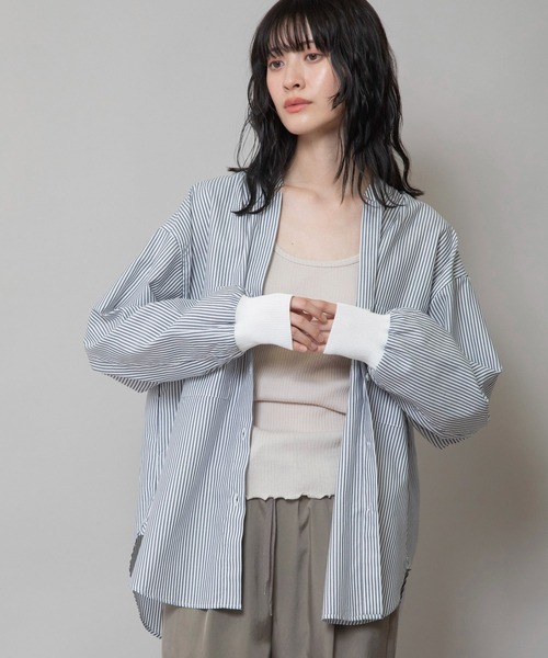 「Munich」 長袖ブラウス FREE ホワイト レディース_画像8