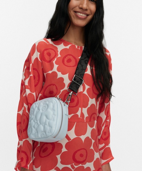 訳あり！！マリメッコ Baby Gratha Kivet レザーポーチ　バッグ 楽天市場】マリメッコ marimekko Baby Gratha Kivet レザーショルダー