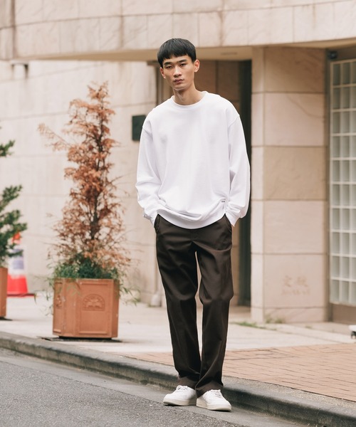 「United Athle」 スウェットカットソー M ミックスグレー メンズ_画像5