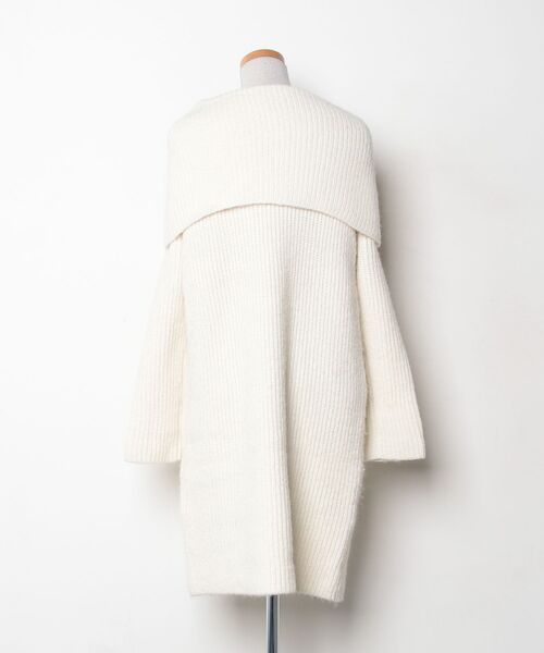 「KNOTT」 ニットワンピース 1 ホワイト レディース_画像2