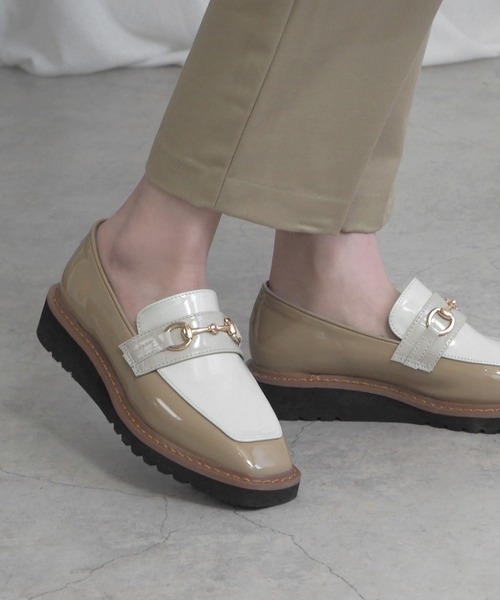 「minia」 シューズ M ブラウン レディース_画像2