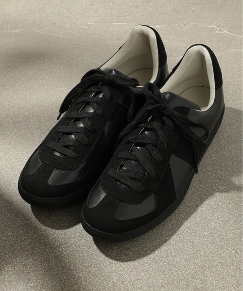 「GERMAN TRAINER」 ローカットスニーカー 25 ブラック メンズ_画像9
