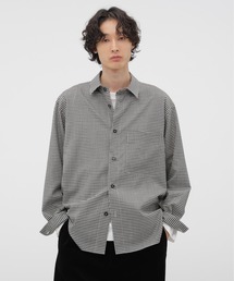 MARGARET HOWELL（マーガレットハウエル） シャツ DRY WOOL GINGHAM
