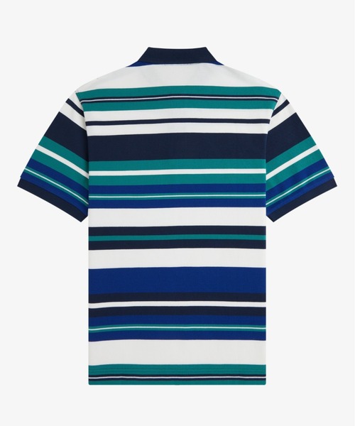FRED PERRY（フレッドペリー） ポロシャツ Striped Relaxed Polo Shirt