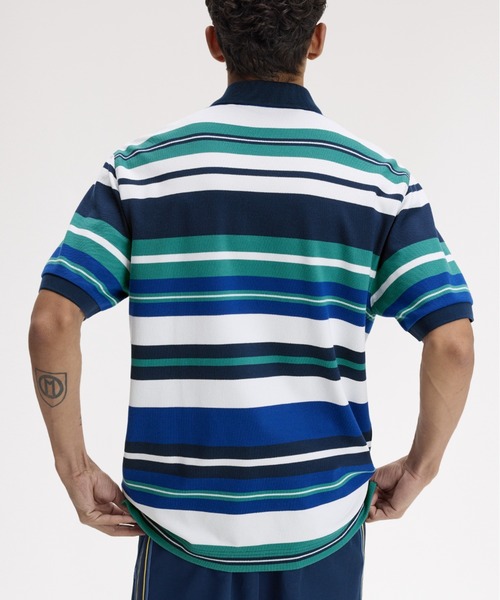 FRED PERRY（フレッドペリー） ポロシャツ 半袖 Striped Relaxed Polo
