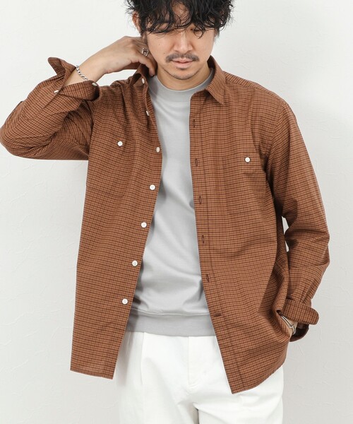 NOLLEY'S（ノーリーズ） シャツ ダブルポケットオーバーシャツ 26SS
