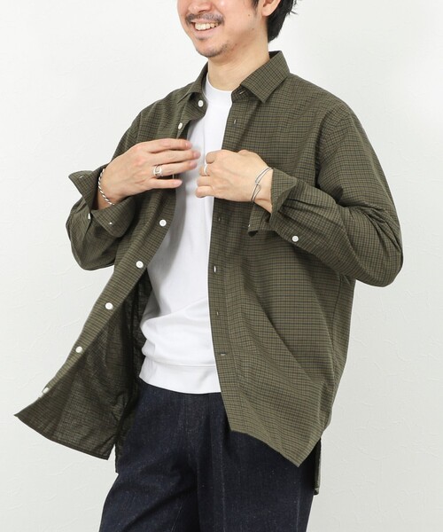 NOLLEY'S（ノーリーズ） シャツ ダブルポケット オーバーサイズシャツ