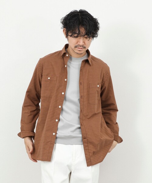 NOLLEY'S（ノーリーズ） シャツ ダブルポケットオーバーシャツ 26SS