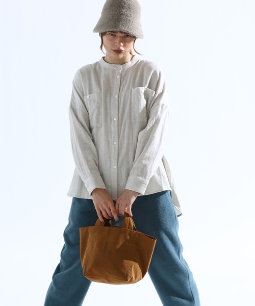 「Kelen」 長袖ブラウス S ライトベージュ レディース_画像5