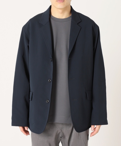 nanamica（ナナミカ） テーラードジャケット LARGE ネイビー メンズ