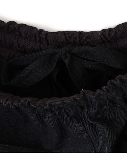 MHL.（エムエイチエル） パンツ FADED WOOL LINEN TWILL レディース