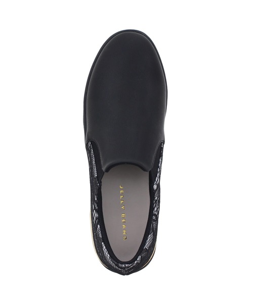 「JELLY BEANS」 スリッポン 24 アイボリー レディース_画像6