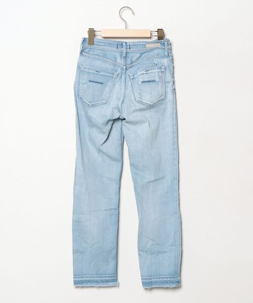 「YANUK」 デニムパンツ 23inch ブルー レディース_画像2