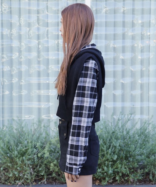 「ROOPTOKYO」 ニットベスト FREE グレー レディース_画像8