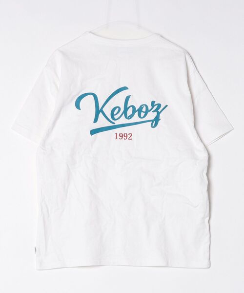 「KEBOZ」 半袖Tシャツ M ホワイト メンズ_画像2
