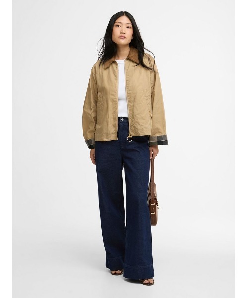 【ほぼ新品】Barbour 2026 Catlin ジャケット ベージュ Barbour（バブアー） カトリン コットン カジュアル ジャケット CATLIN