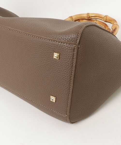 「KATIE LOXTON」 ワンポイントハンドバッグ - ブラウン レディース_画像3