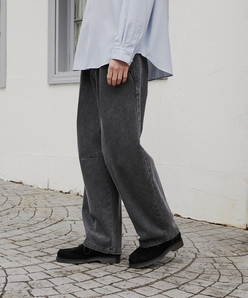 PUBLIC TOKYO エバークリース　バレルイージー　サイズ1 PUBLIC TOKYO（パブリックトウキョウ） ワイドパンツ ジーンズ PUBLIC