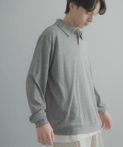 Kith ハイネックハーフスリーブポロシャツ L ライトグレー Kith Kids Long Sleeve Soccer Jersey Polo - Argon – Kith Japan