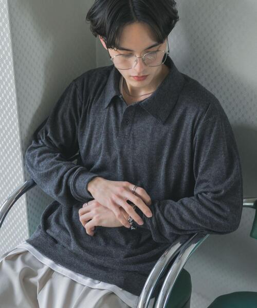 【URBAN RESEARCH】ファンクショナルワイド ロングスリーブポロシャツ URBAN RESEARCH（アーバンリサーチ）の「FUNCTIONAL WIDE LONG-SLEEVE