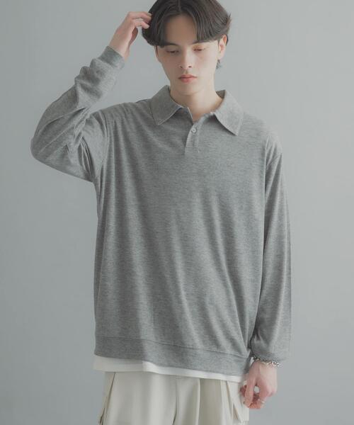 【URBAN RESEARCH】ファンクショナルワイド ロングスリーブポロシャツ URBAN RESEARCH（アーバンリサーチ）の「FUNCTIONAL WIDE LONG-SLEEVE