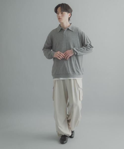 【URBAN RESEARCH】ファンクショナルワイド ロングスリーブポロシャツ URBAN RESEARCH（アーバンリサーチ）の「FUNCTIONAL WIDE LONG-SLEEVE