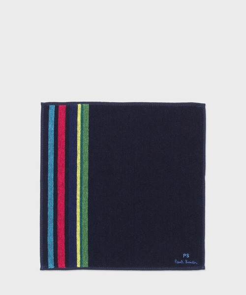 PS Paul Smith ハンカチ スポーツストライプライン タオルハンカチ