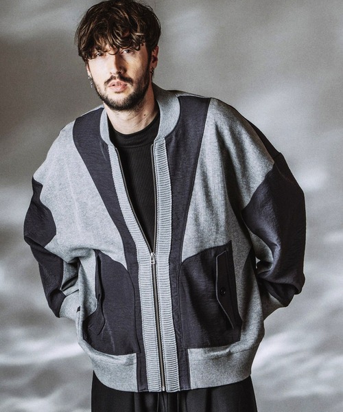 NO ID.（ノーアイディー） ma1 ma-1 「NO ID.」Changing Sheer Knit MA
