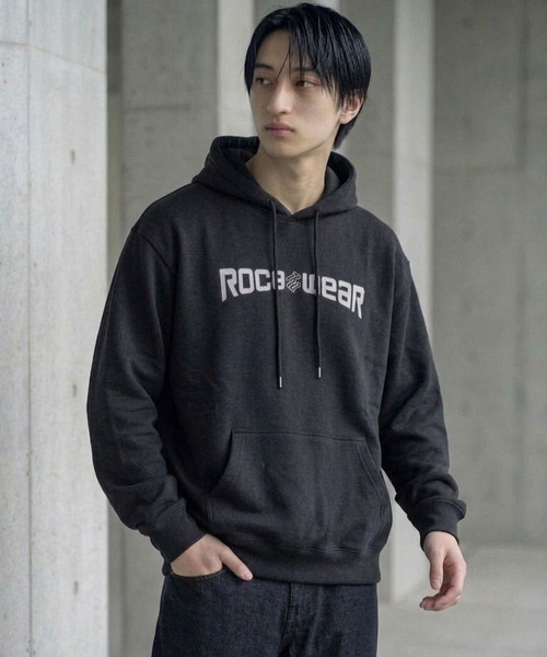 ROCAWEAR（ロカウェア） パーカー ENBROIDERY P/O HOODIE(CN) メンズ