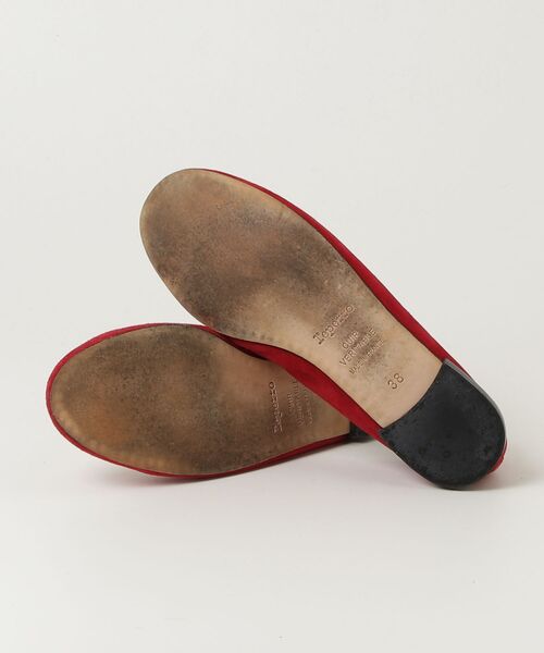 「Repetto」 バレエシューズ 38 レッド レディース_画像3