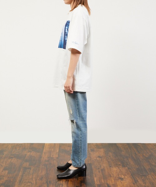 「JANESMITH」 半袖Tシャツ X-SMALL ホワイト レディース_画像9