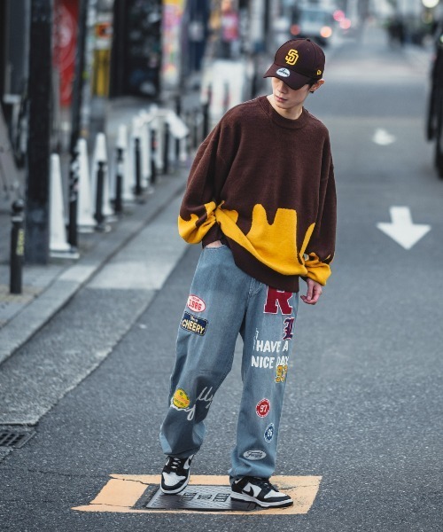 「improves」 デニムパンツ MEDIUM ブラック メンズ_画像5