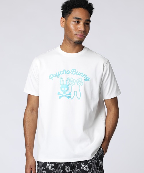 Psycho Bunny（サイコバニー） tシャツ ネオンアートワーク クール