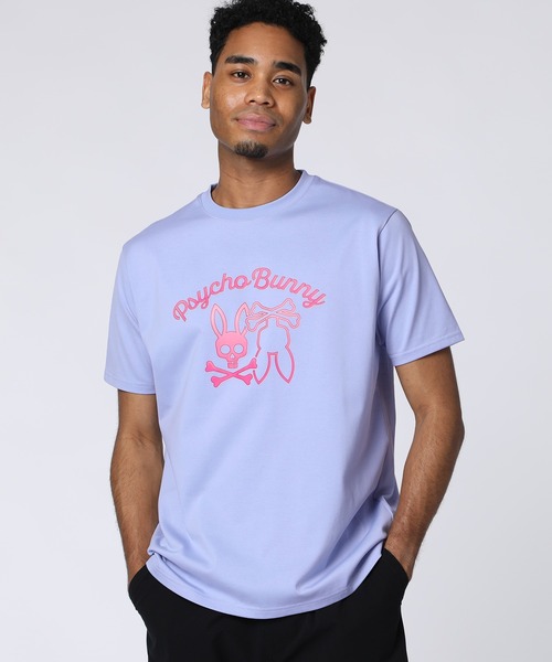 Psycho Bunny（サイコバニー） tシャツ ネオンアートワーク クール