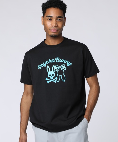 Psycho Bunny（サイコバニー） tシャツ ネオンアートワーク クール