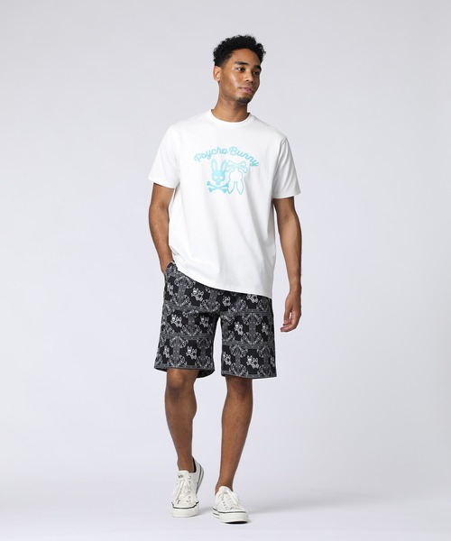 Psycho Bunny（サイコバニー） tシャツ ネオンアートワーク クール
