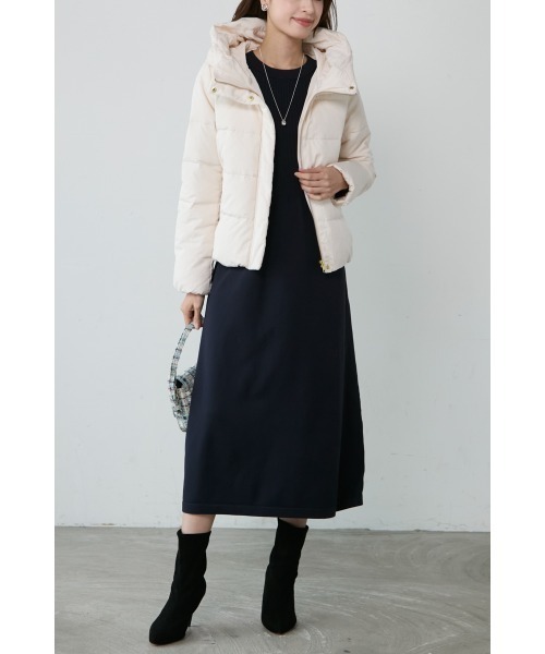 「M.deux」 ニットワンピース MEDIUM グレー レディース_画像4