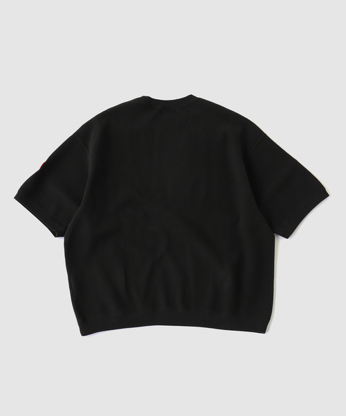 C.E（シーイー） セーター ニット cavempt DBL KNIT SHORT SLEEVE CREW